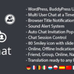 WordPress, BuddyPress Users Chat Plugin Nulled