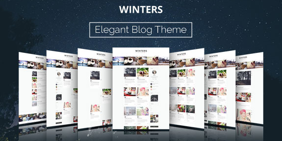 Winters v1.4.3 - A Responsive WordPress Blog Theme