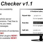 Domain checker Shortcode & Widget plugin v1.1