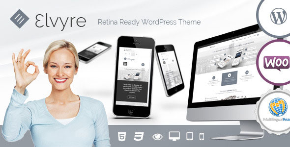 Elvyre v1.9 - Retina Ready WordPress Theme