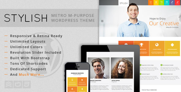 STYLISH - Metro Multi-Purpose WP Theme v1.2.6