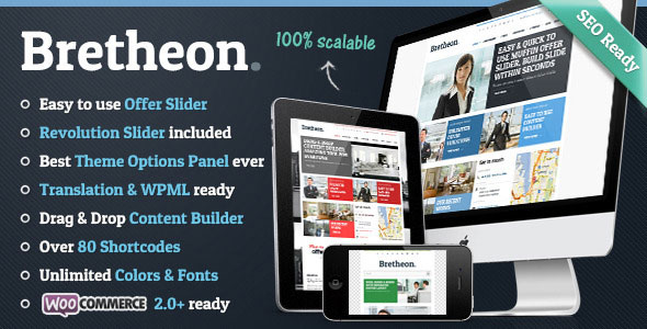 Bretheon v2.4.2 - WordPress Theme