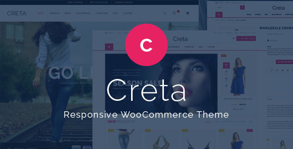 Creta - Flower Shop WooCommerce WordPress Theme