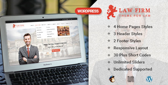 Law Firm v3.0.3 - WordPress Business Theme