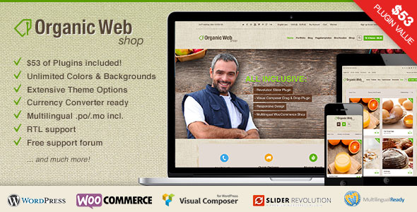 Organic Web Shop - A Responsive WooCommerce Theme v2.6.14