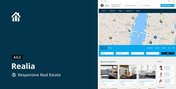 Realia v4.2.0 - Responsive Real Estate WordPress Theme