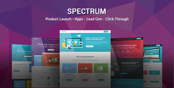 Spectrum - Responsive Landing Page Template v1.2