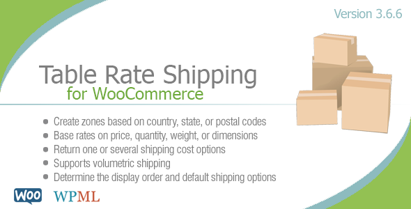 Table Rate Shipping for WooCommerce v4.0.1