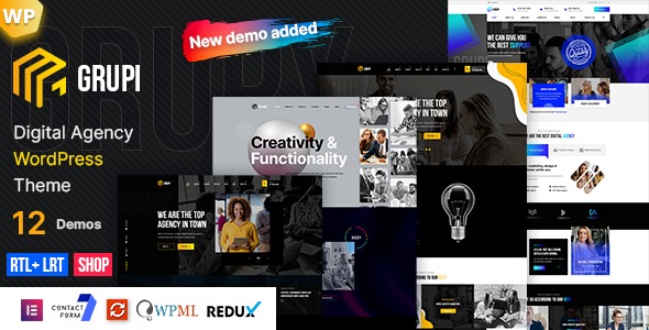 Grupi – Digital Agency WordPress