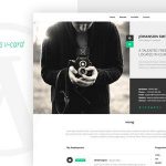 NEW Retina Ready WordPress Vcard Theme v1.0