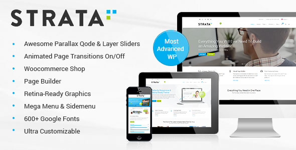 Strata v2.8 - Professional Multi-Purpose Theme