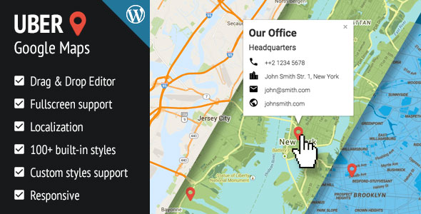 UBER Google Maps for WordPress v1.0.12