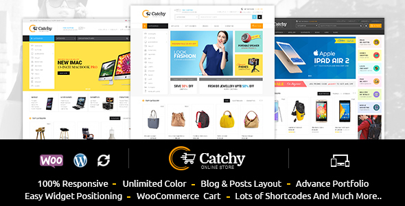 Catchy - Multipurpose WooCommerce Theme v1.1