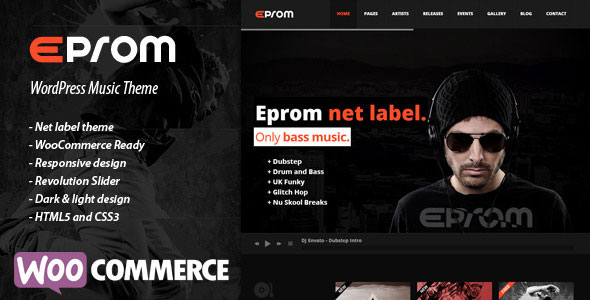 EPROM - Themeforest WordPress Music Theme v1.5.4