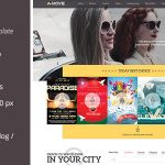 A.Movie - Cinema, Movie PSD Template