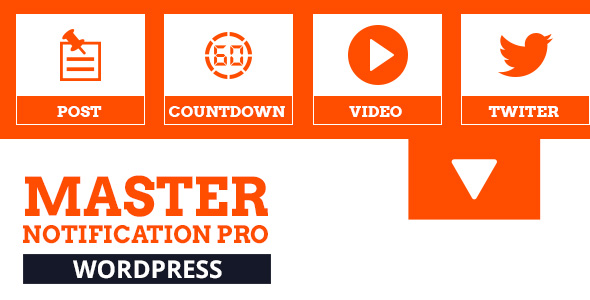 Master Notification Pro - Responsive Notification Bar Plugin v1.0