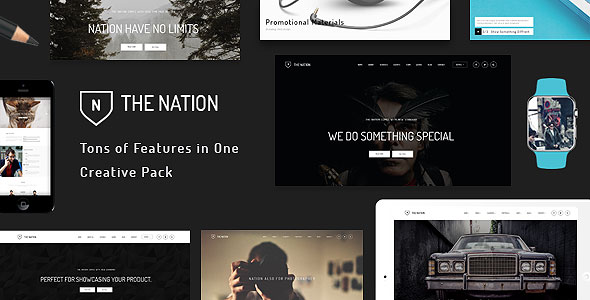 Nation - Responsive Multi-Purpose WordPress Theme v1.1.2