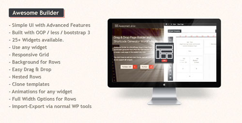 Awesome Builder - Drag & Drop Page Builder v1.6
