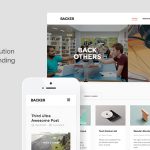 Backer - The Modern WordPress Crowdfunding Theme v1.3.6