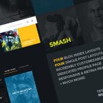 Smash - A multi-layout personal theme for WordPress v1.7