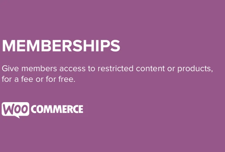 Woocommerce Memberships