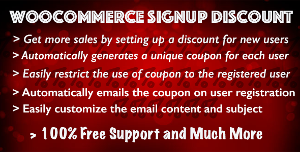 Woocommerce Signup Discount v1.5.4