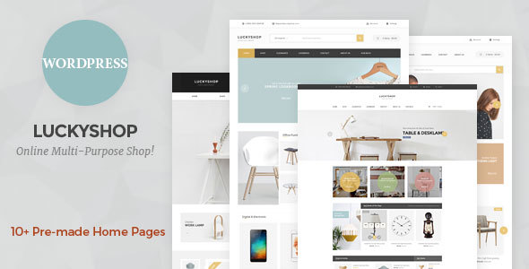 LuckyShop - Multi-Purpose WooCommerce WordPress Theme v1.2.1