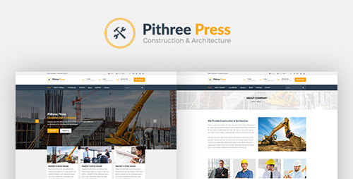 Pithree Press v1.0 - Construction Business HTML Template