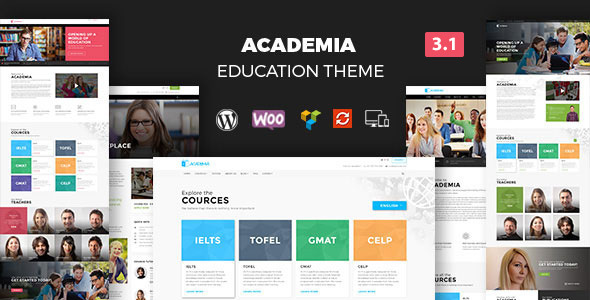 Academia v4.0 - Responsive Education Theme For WordPress