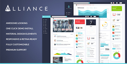 Alliance v2.1 - Intranet & Extranet WordPress Theme