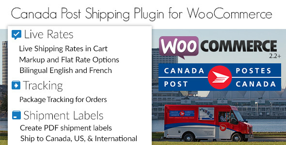 Canada Post WooCommerce Shipping Plugin v1.5.12