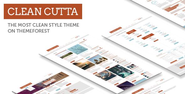 Clean v1.0 - Multi-Purpose WP Theme