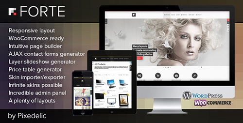 Forte v3.0.4 - Multipurpose WP Theme (WooCommerce Ready)