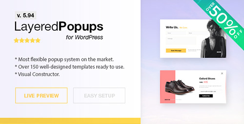 Layered Popups for WordPress v5.95