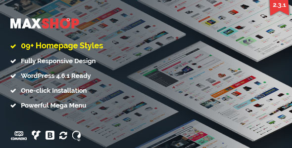 Maxshop v2.4.0 - Responsive WordPress WooCommerce ThemeCommerce Theme