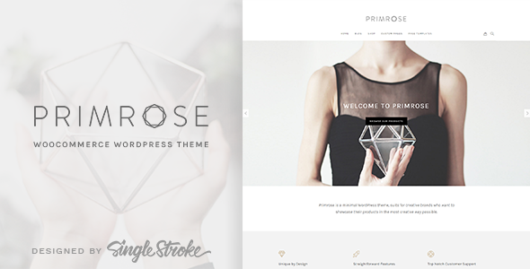 Primrose v1.2.4 - A Minimal WooCommerce WordPress Theme