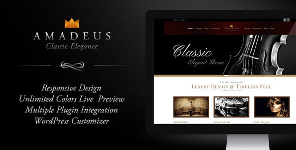 AMADEUS v1.3.1 - Classic & Elegant WP Theme