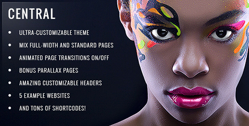 Central v2.7 - Versatile Multi-Purpose WordPress Theme