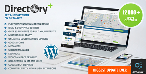 Directory Plus v2.6 - WordPress Theme