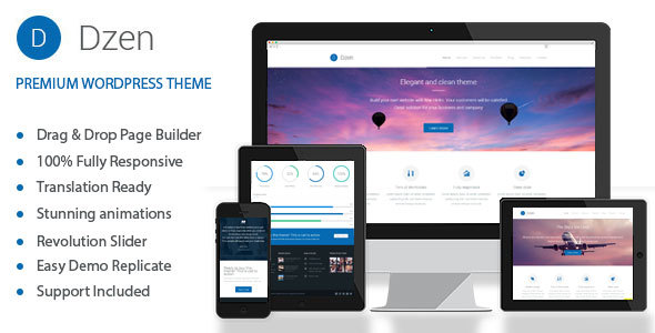 Dzen v2.3.0 - Multipurpose Business & Event WordPress Theme