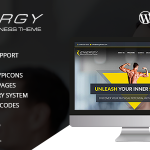 ENERGY v1.5.2 - Responsive WordPress Fitness Theme