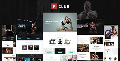 FightClub v1.3 - Premium Crossfit Mma Bodybuilding Fitness & Yoga WP Theme