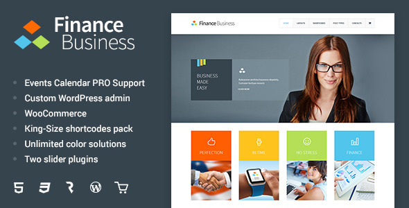 Finance Business v1.1.6 - Company Office Corporate Theme