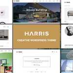 Harris v1.0 - Creative WordPress Theme