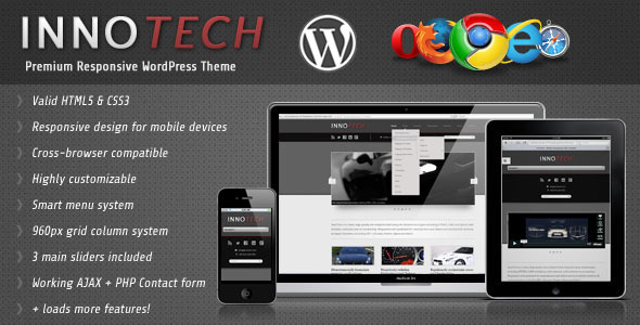 InnoTech v1.1 - Premium Responsive WordPress Theme