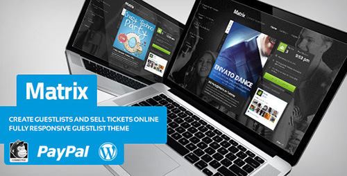 Matrix v1.7 - Event Guest List WordPress Theme