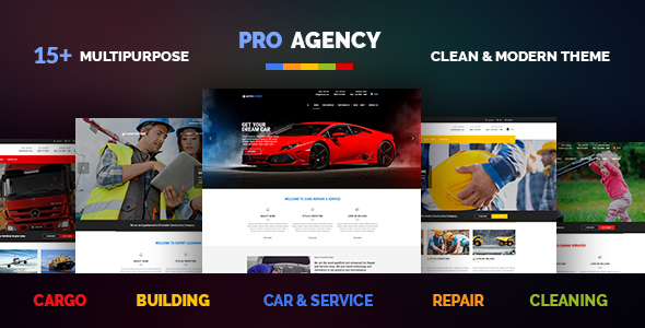 Pro Agency v1.3.3 - Multipurpose WordPress Theme