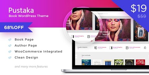 Pustaka v1.0 - WooCommerce Theme For Book Store