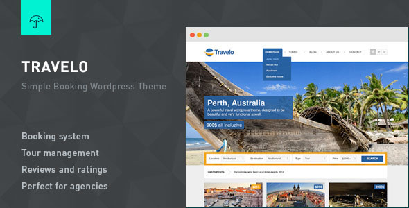 Travelo v3.1 - Responsive Booking WordPress Theme