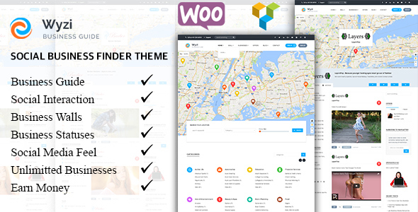 Wyzi - Social Directory WordPress Theme